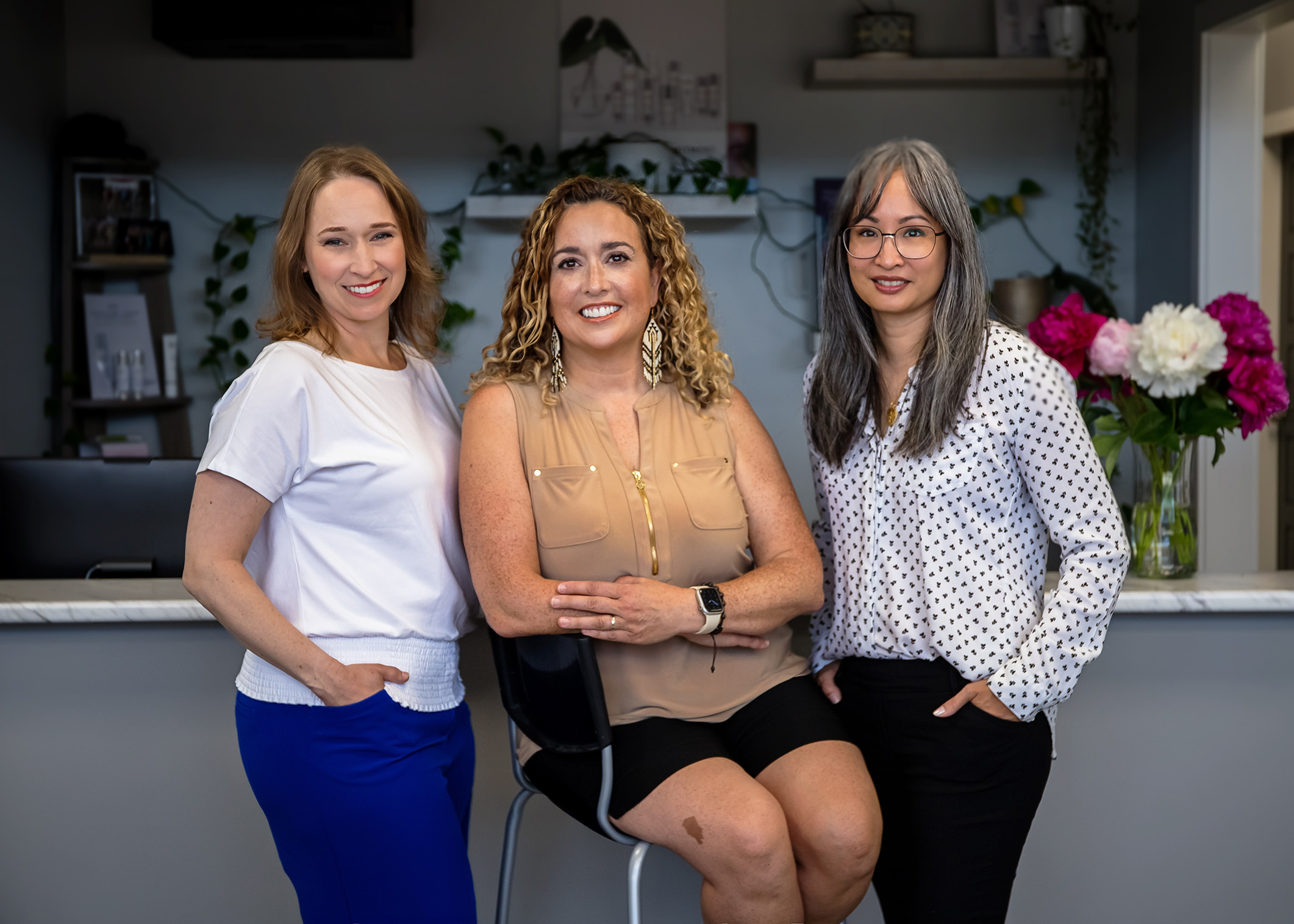 Group photo of the Providence Dental Team